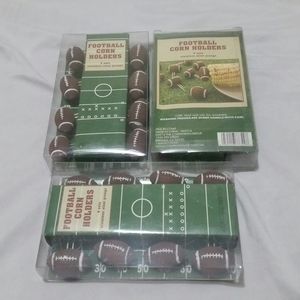 Football Corn Holders Stainless Steel
